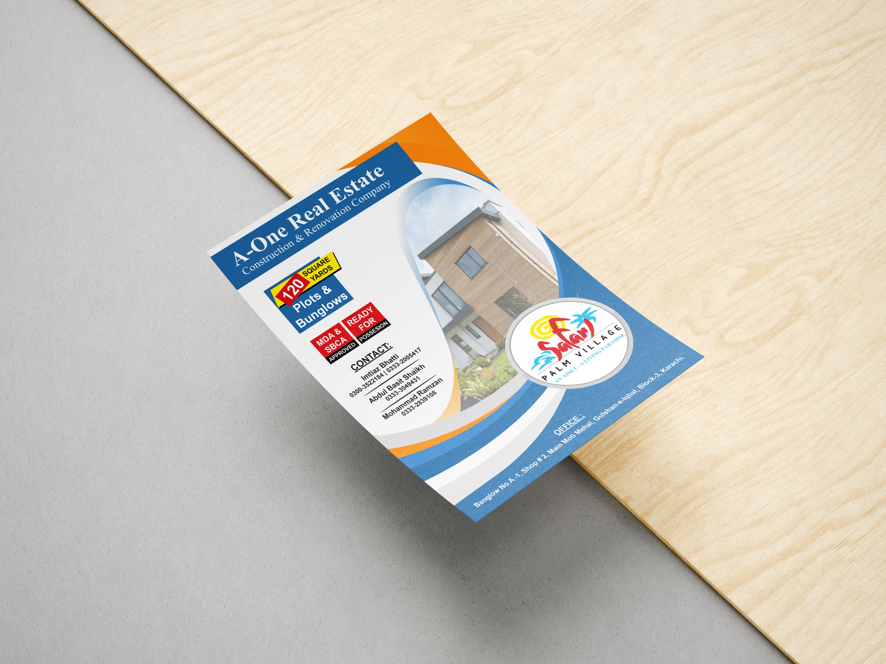 A5 Flyer Catalog Design for Business Promotion in Bahrain