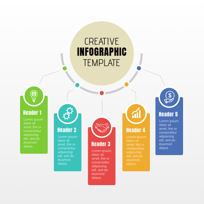 Infographics design services in Bahrain 2026 - modern visual content creation