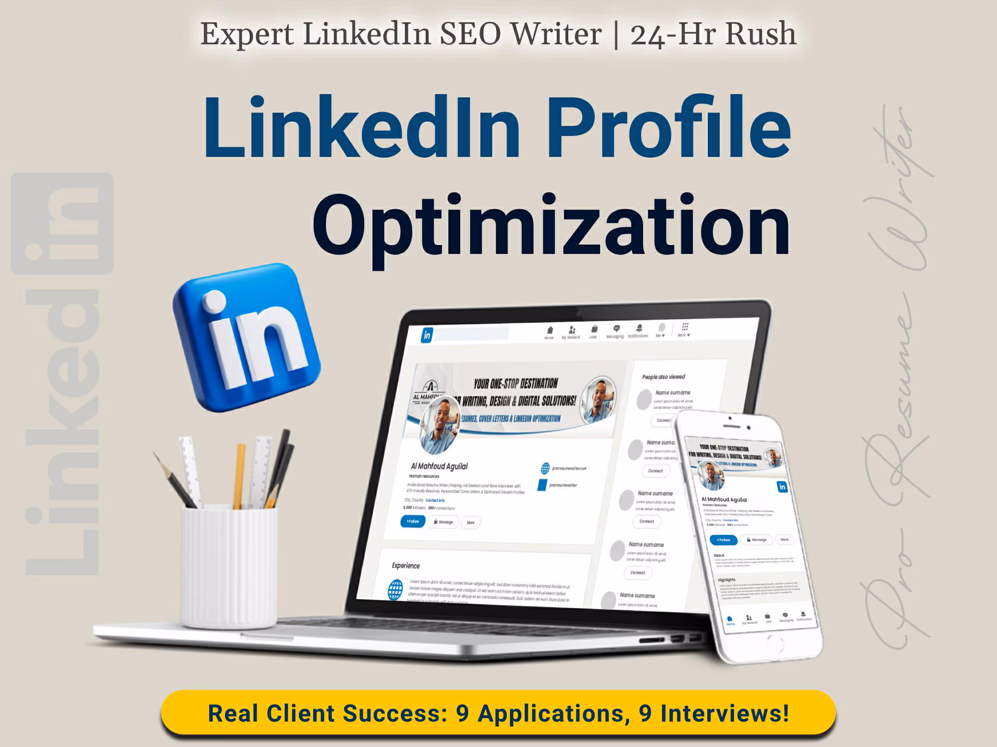 Profile Optimization & Enhancement LinkedIn Profile Building & Writing Services in Bahrain 2026
