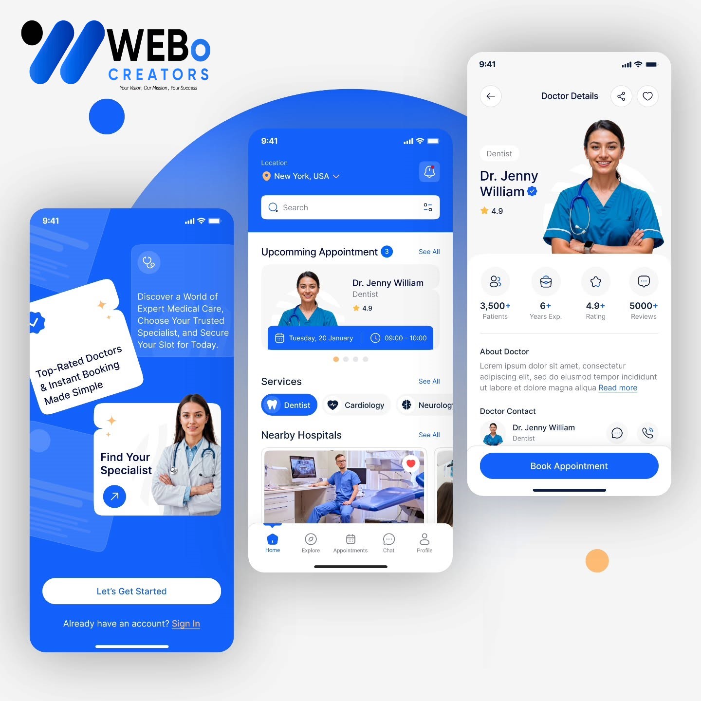 iOS App UI/UX Design | Custom iPhone & iPad Interface Design Bahrain 2026 - Mobile App Design