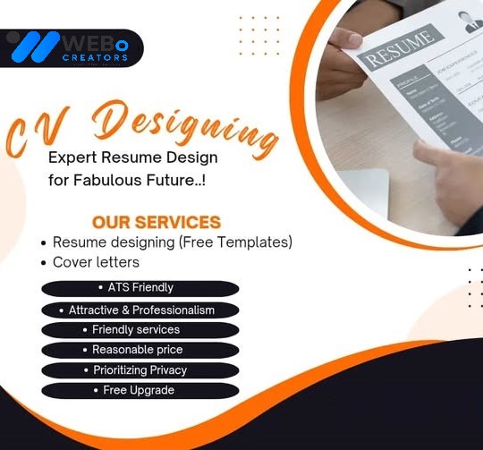 Resume and CV Design Services | Modern curriculum vitae in Bahrain