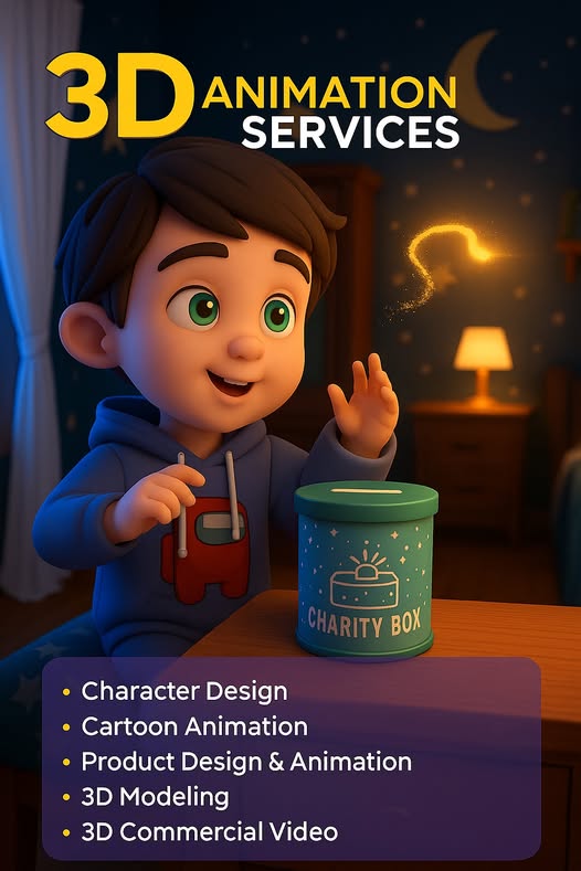 Motion Graphics Services - 3D Animation Studio Agency in Bahrain