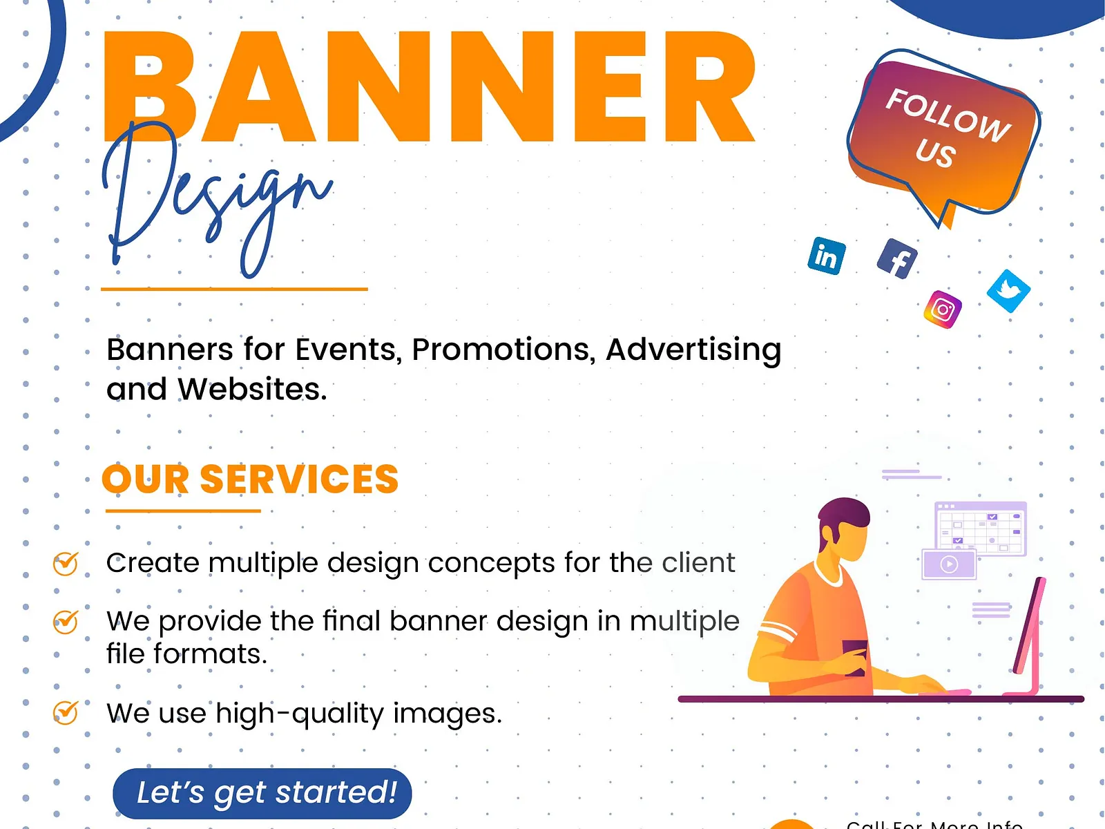 Web Banner & Social Banner Design Services in Bahrain