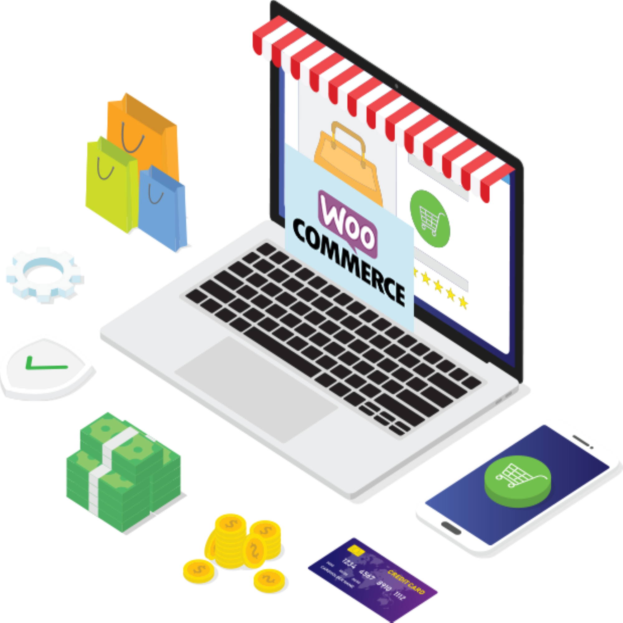 WooCommerce Website Design Services in Bahrain - Online Store Development Solutions